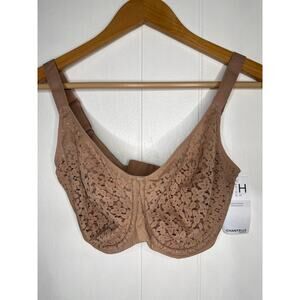 Chantelle underwire lightly lined floral bra 32H